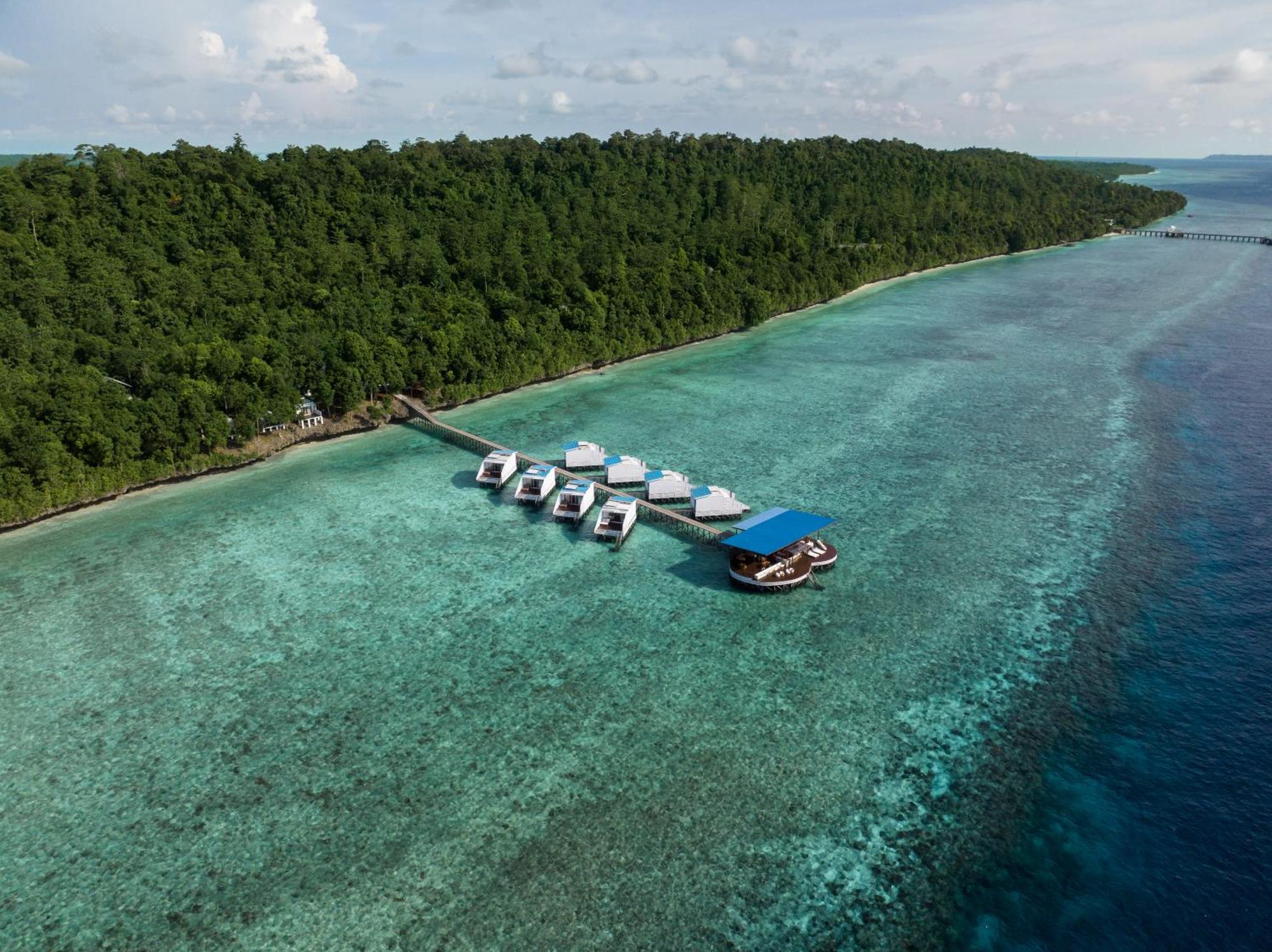 Arasatu Villas & Sanctuary Maratua Island Exterior foto